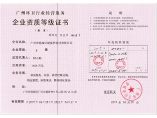 企业资质等级证书